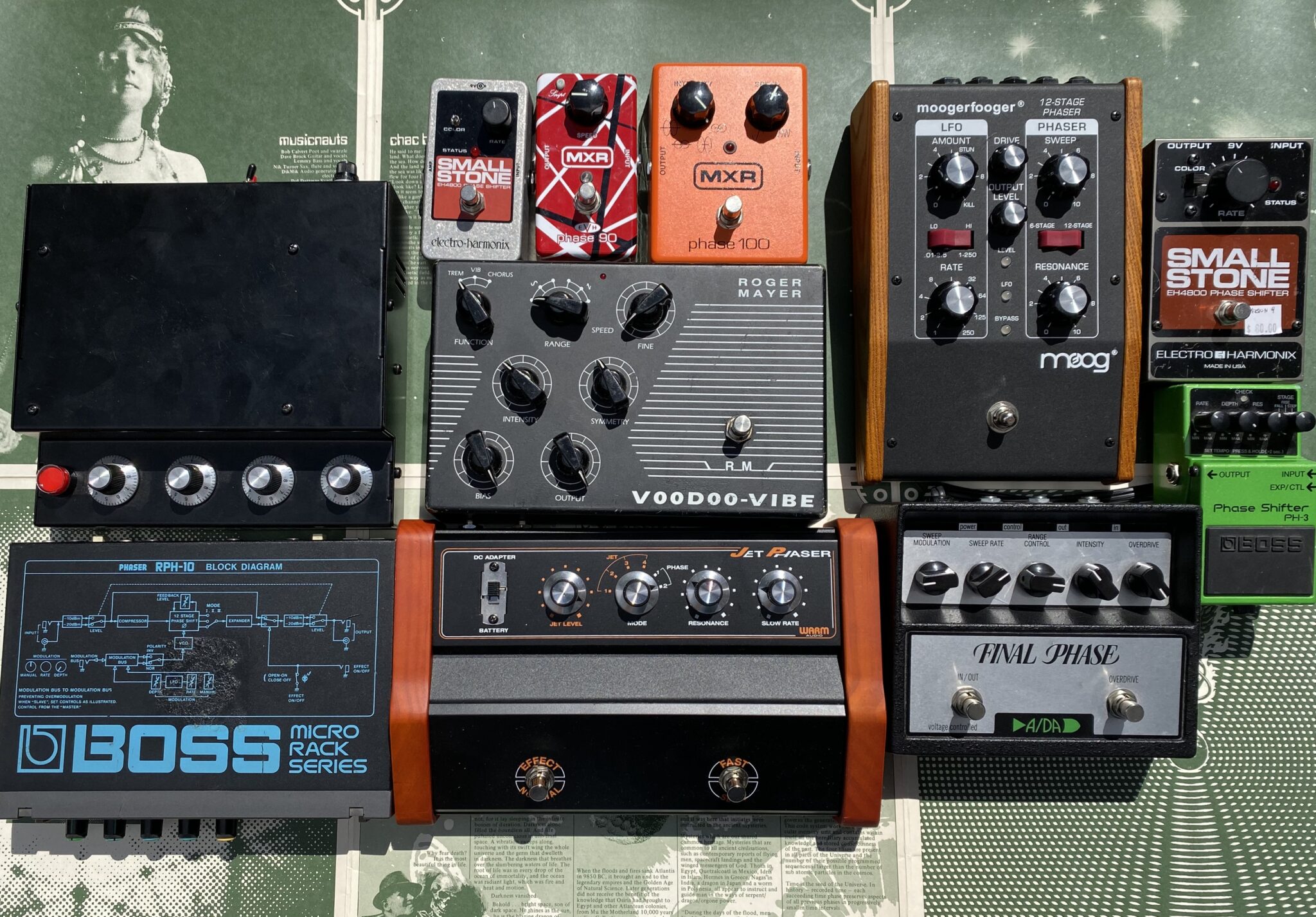 MXR phase 100 Sound Loft mod ビンテージ MXR Phase 100 (1980 Block Logo)（ビンテージ）【楽器検索