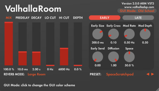 Valhalla Room: Room Reverb Plugin | Valhalla DSP Plugins
